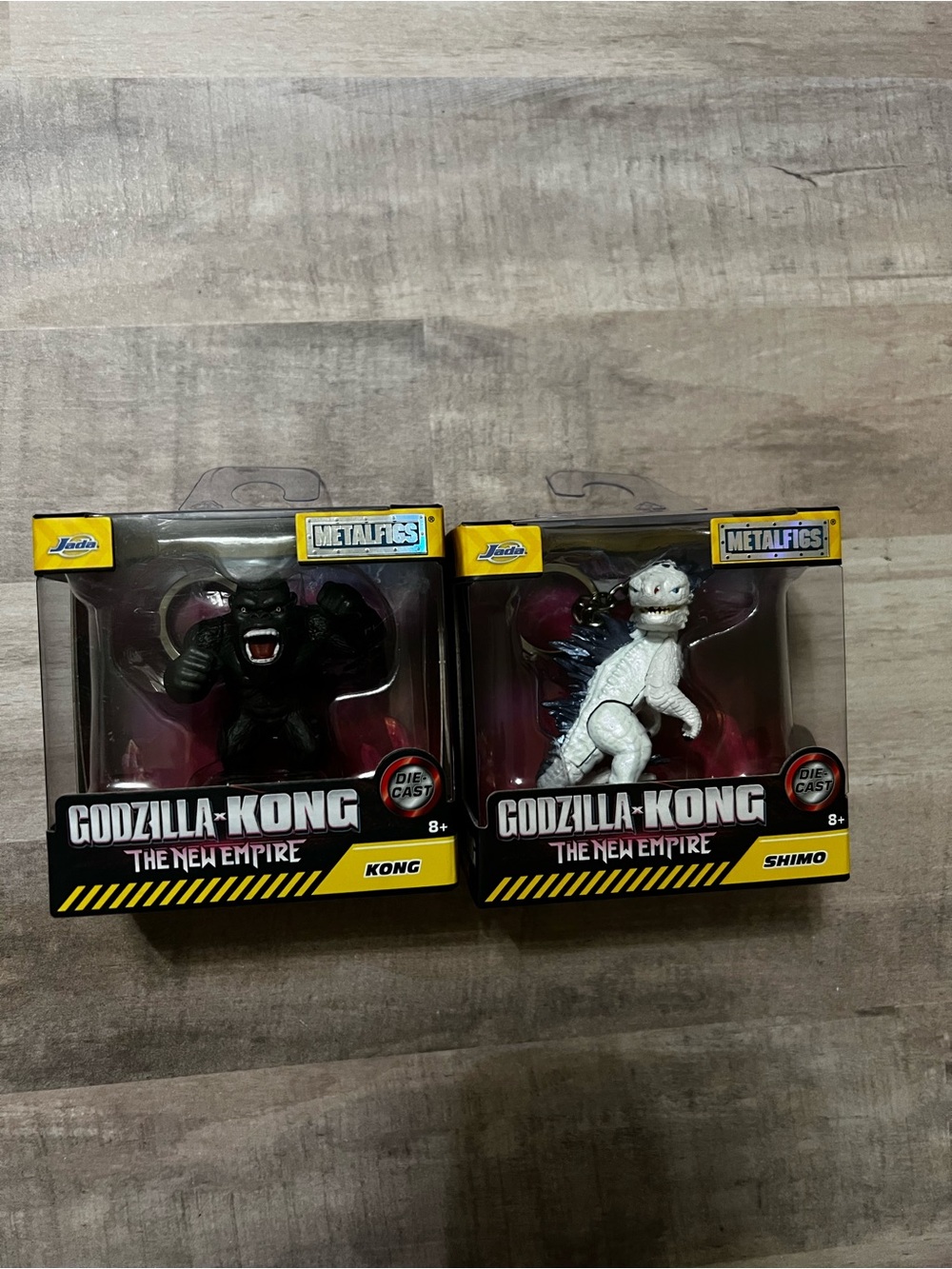 Metalfigs Godzilla x Kong New Empire (2024) Lot Of 2 KONG & SHIMO 2" Diecast